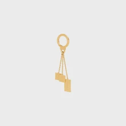 New ENGRAVED MULTICHARM IN BRASS Women Categories·Straps And Accessories
