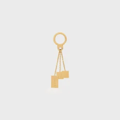 New ENGRAVED MULTICHARM IN BRASS Women Categories·Straps And Accessories