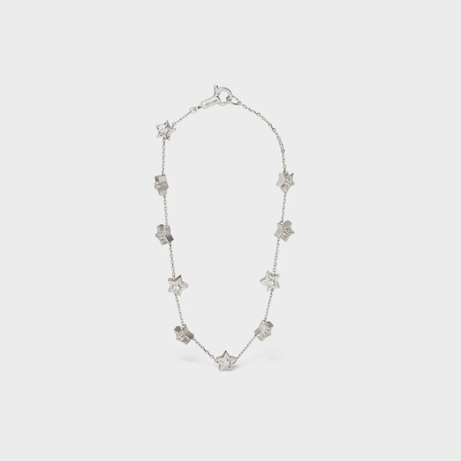 New Etoile Multi Stars Bracelet in White Gold and Diamonds Women Other Lines | Categories·Bracelets