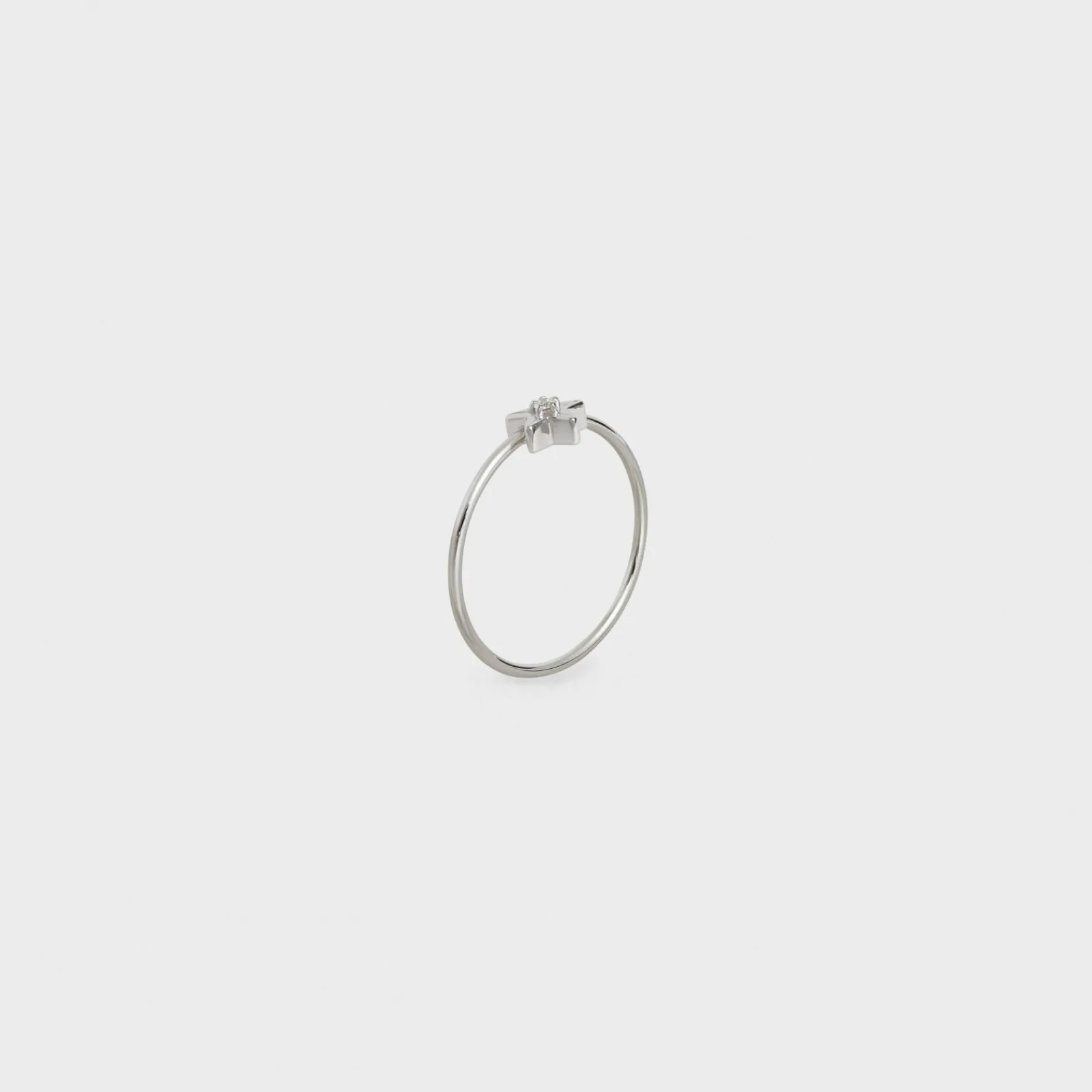 Online Etoile Ring in White Gold and Diamond Women Other Lines | Categories·Rings