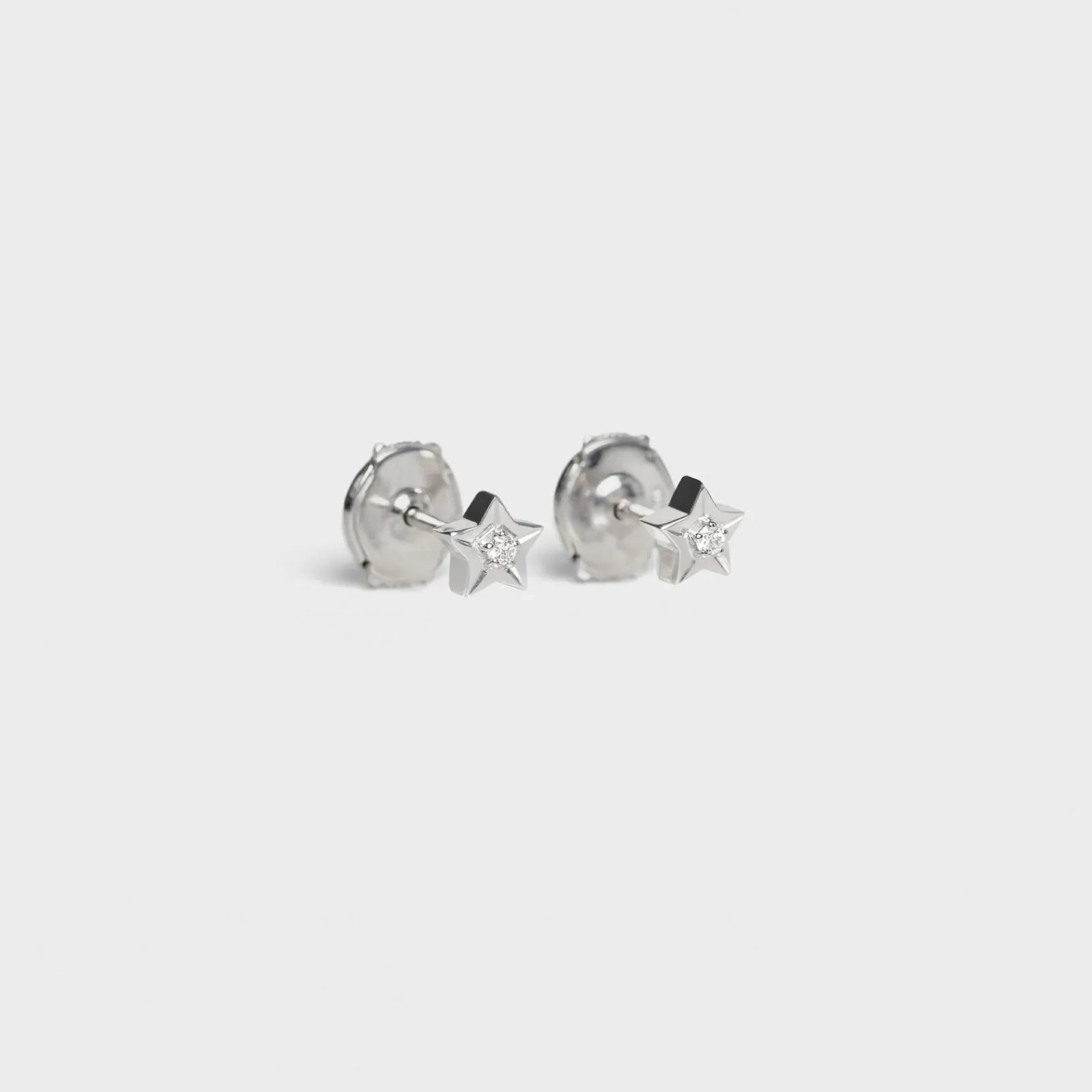 Hot Etoile Studs in White Gold and Diamonds Women Other Lines | Categories·Earrings