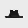 Fashion fedora hat in felt Hats And Soft Accessories