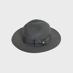 Fashion fedora hat in felt Women Hats And Gloves