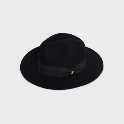 Discount fedora hat in felt Women Hats And Gloves