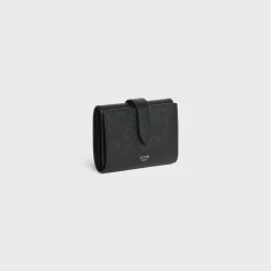 Discount Fine Strap Wallet in Grained Calfskin Essentials | Categories·Allets
