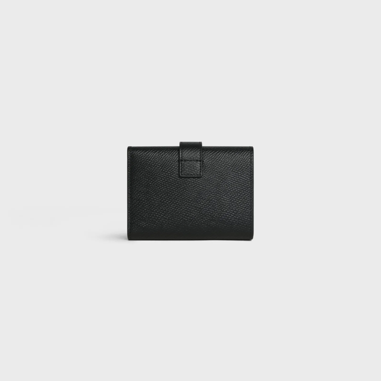 Discount Fine Strap Wallet in Grained Calfskin Essentials | Categories·Allets