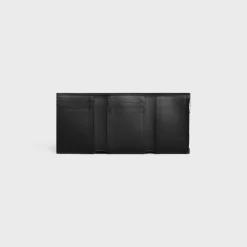 Discount Fine Strap Wallet in Triomphe Canvas and Lambskin Triomphe Canvas | Essentials