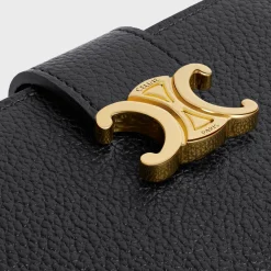 Outlet FINE WALLET VICTOIRE in SUPPLE CALFSKIN Women Categories·Wallets