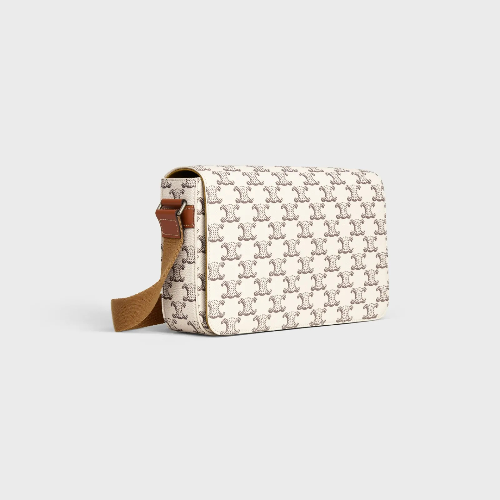 Fashion Flap Messenger in Triomphe Canvas and Calfskin Triomphe Canvas | Categories·Cross-Body Bags