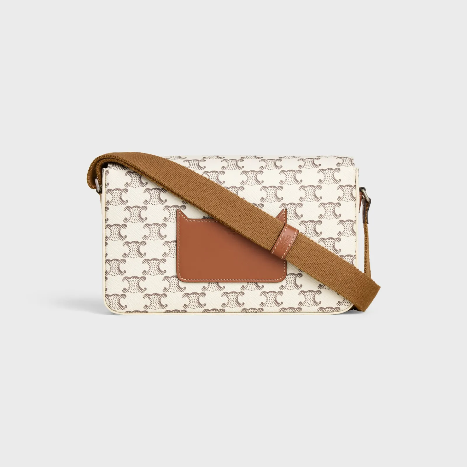 Fashion Flap Messenger in Triomphe Canvas and Calfskin Triomphe Canvas | Categories·Cross-Body Bags