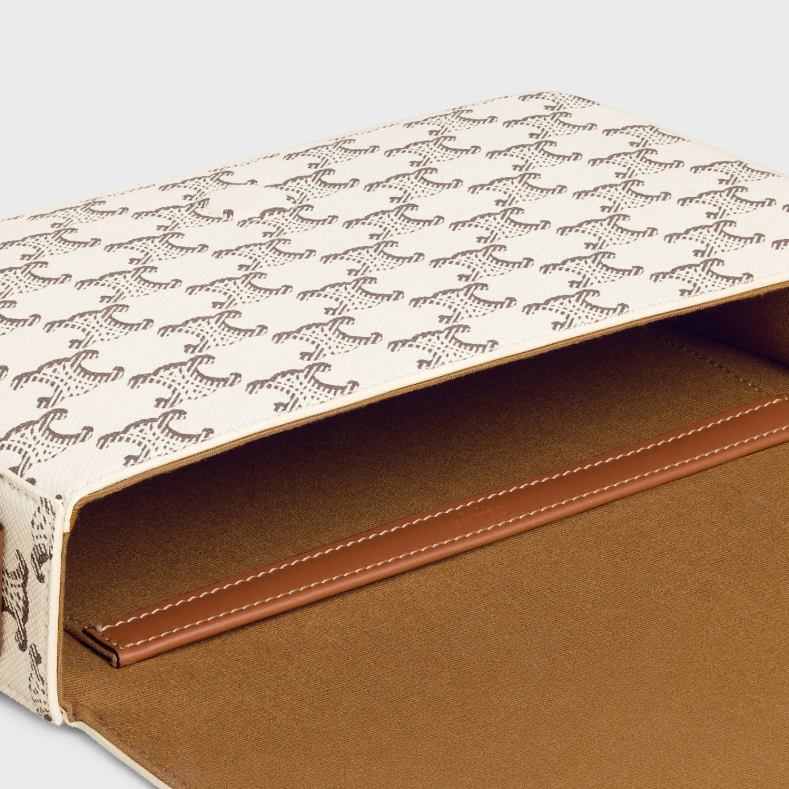 Fashion Flap Messenger in Triomphe Canvas and Calfskin Triomphe Canvas | Categories·Cross-Body Bags