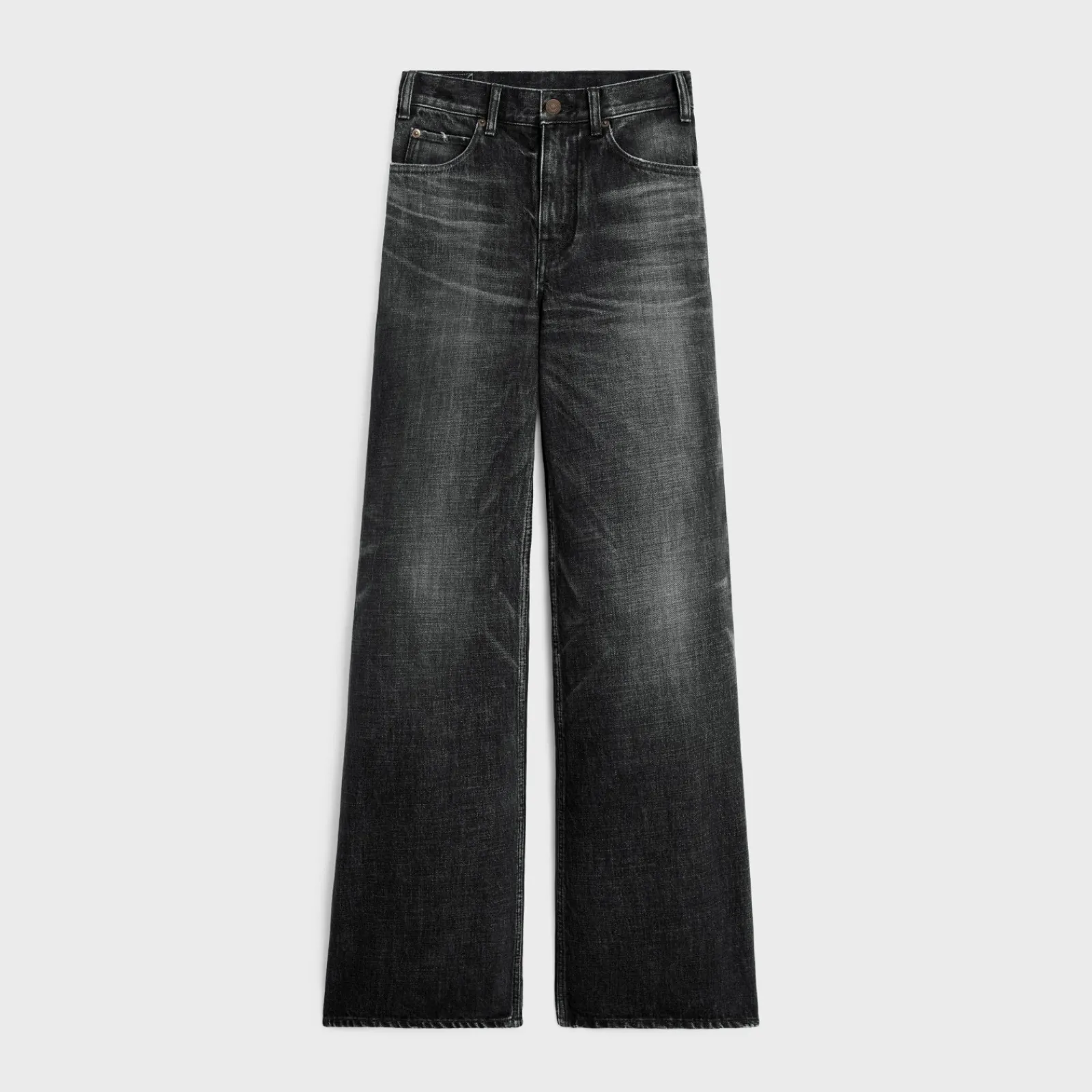 Sale flared surf jeans in black ice rinse denim Women Pants And Shorts | Denim