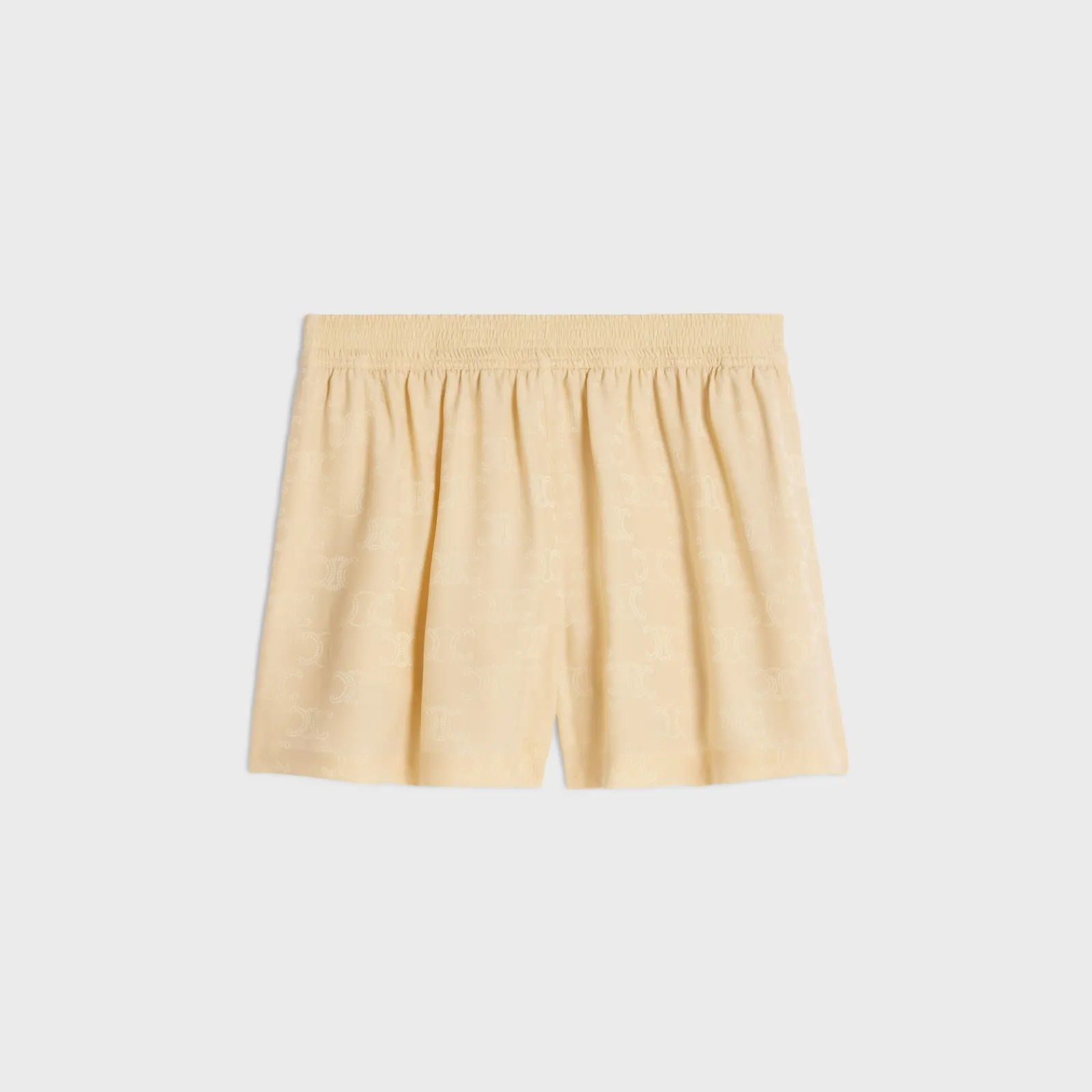 Sale flowing shorts in triomphe silk jacquard Women Pants And Shorts