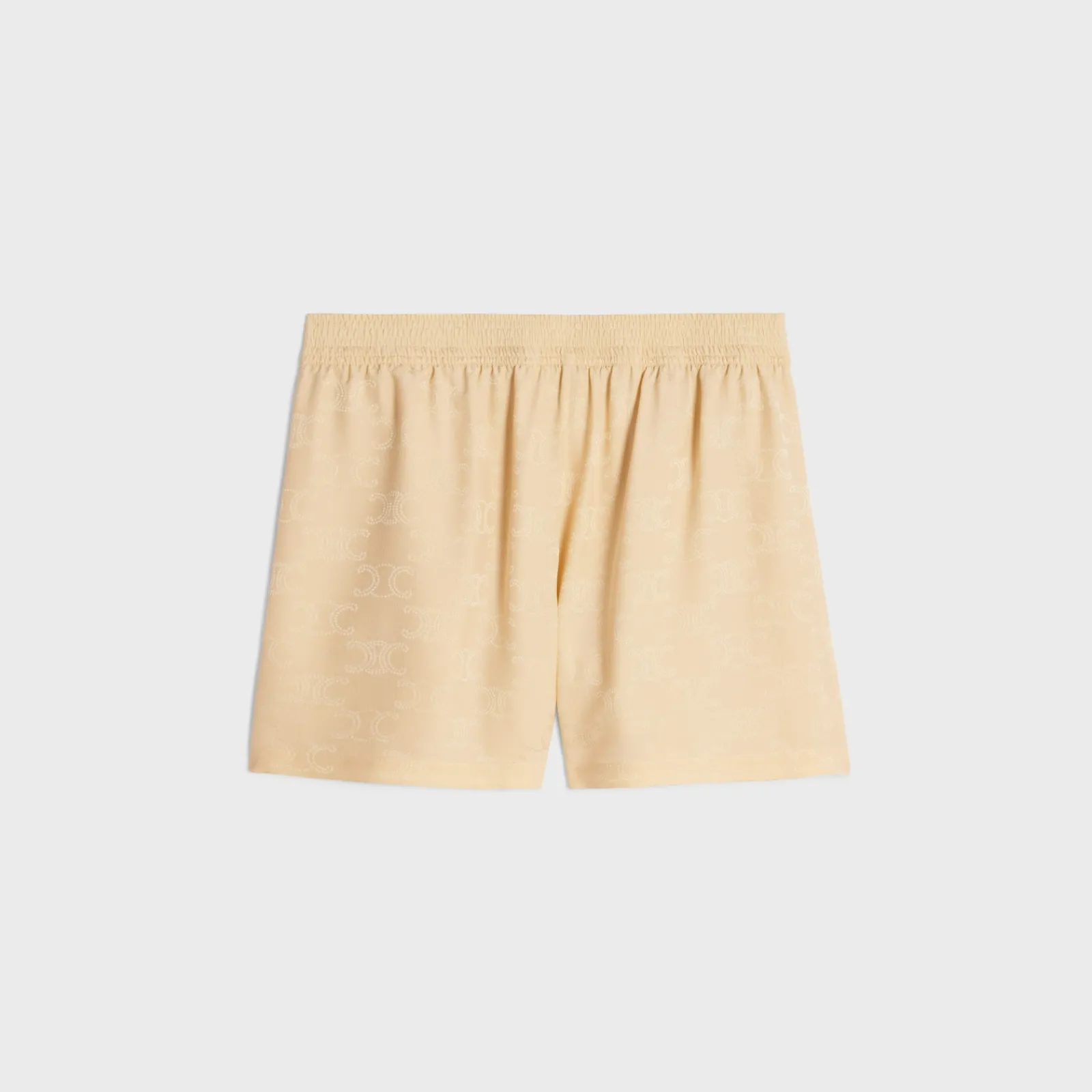 Sale flowing shorts in triomphe silk jacquard Women Pants And Shorts