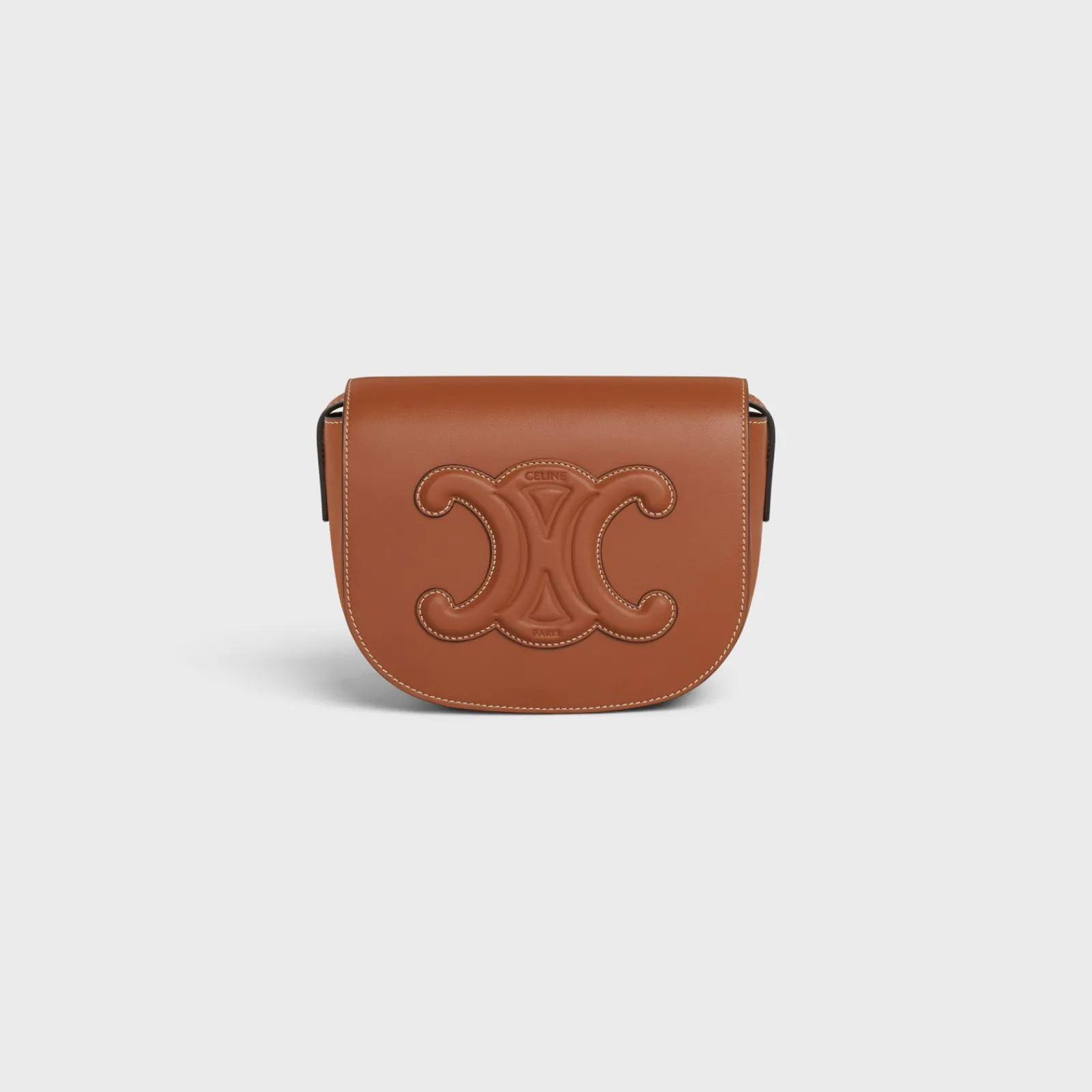 New FOLCO CUIR TRIOMPHE in Smooth Calfskin Women More Lines·Cuir Triomphe | Categories·Cross-Body Bags