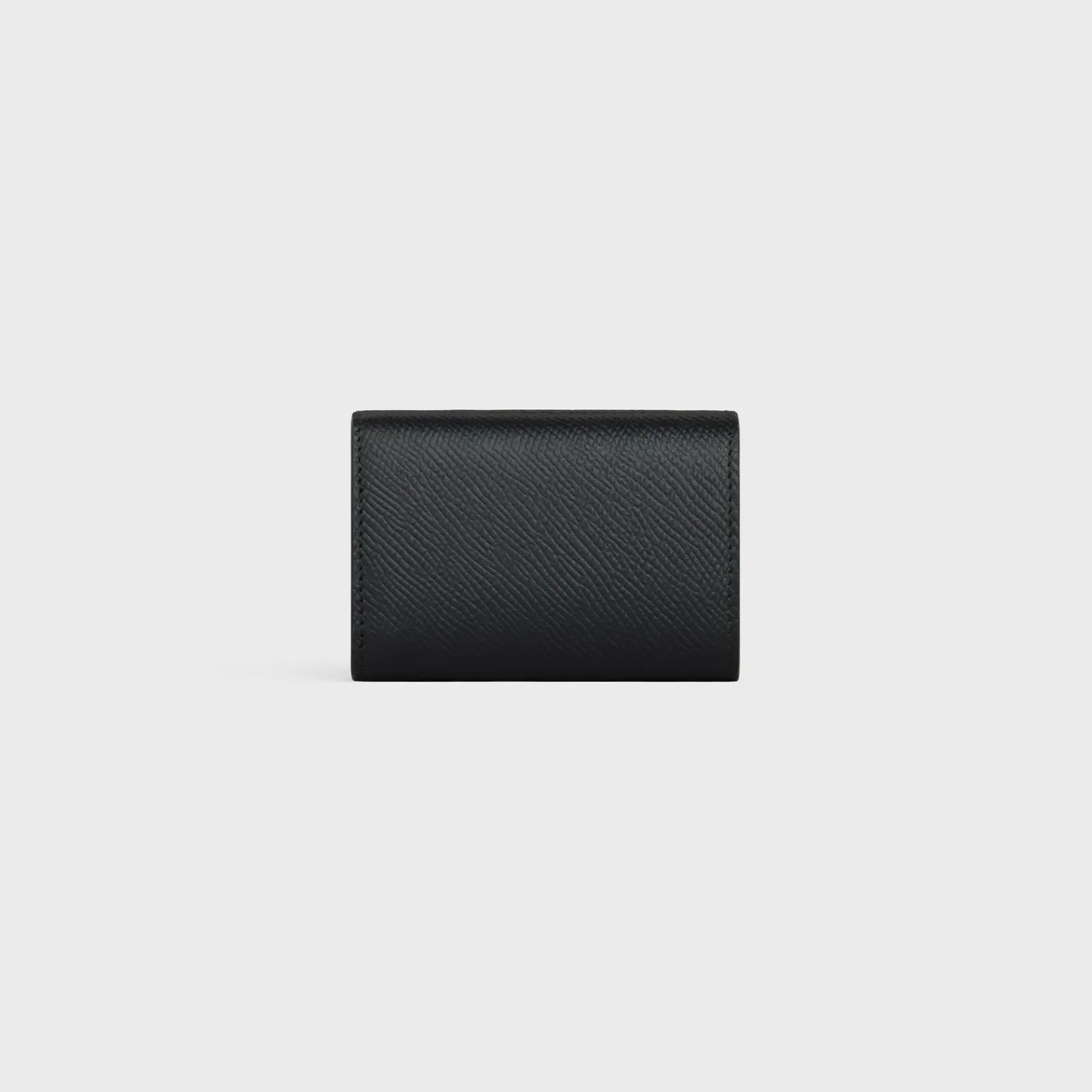 Sale Folded Compact Wallet in Grained Calfskin Essentials | Categories·Allets