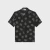 Fashion hawaiian shirt in printed crepe de chine Shirts