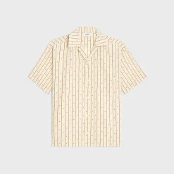 Outlet hawaiian shirt in printed viscose Shirts