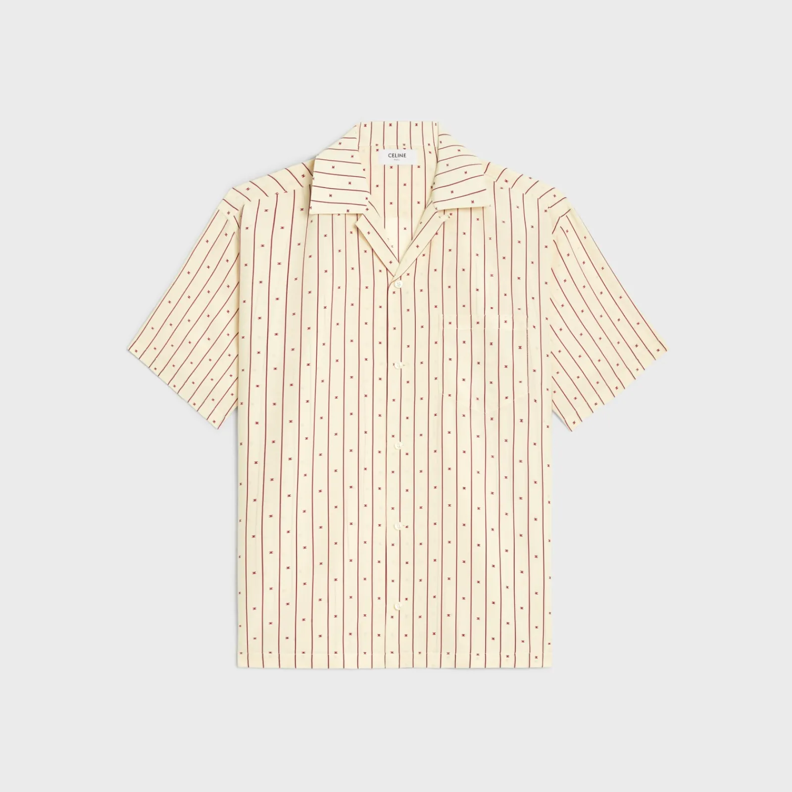 Outlet hawaiian shirt in printed viscose Shirts