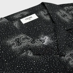 Fashion hawaiian shirt in printed crepe de chine Shirts