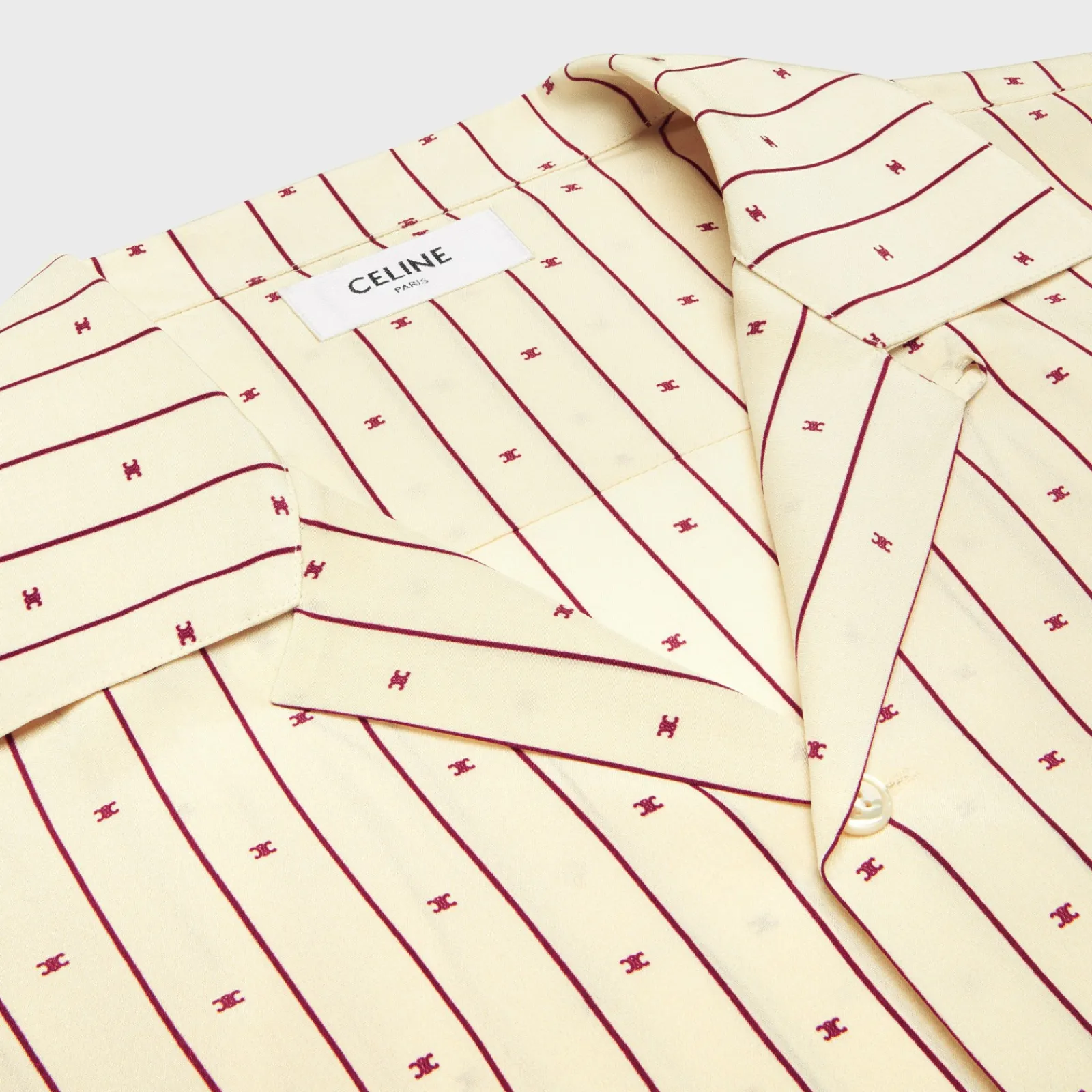 Outlet hawaiian shirt in printed viscose Shirts