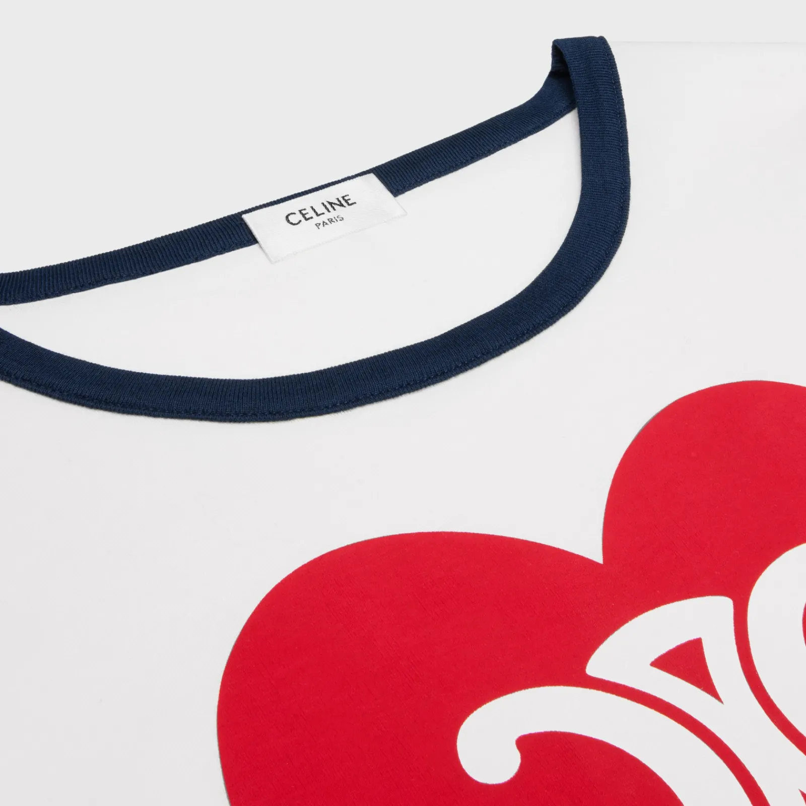 New heart triomphe t-shirt in cotton jersey Women T-Shirts And Sweatshirts