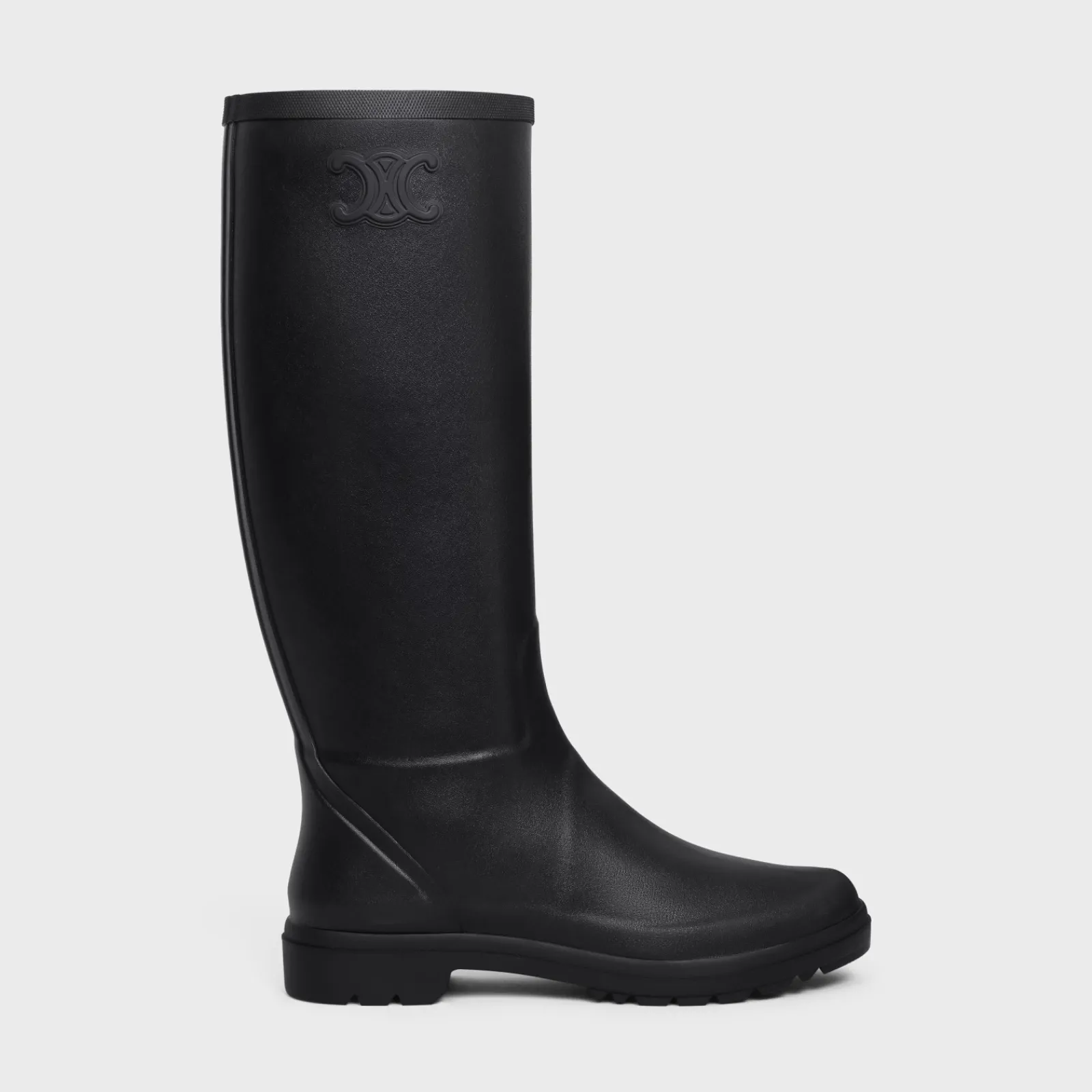 Clearance HIGH RAIN BOOTS in Natural Rubber Women Boots And Ankle Boots