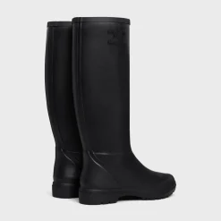 Clearance HIGH RAIN BOOTS in Natural Rubber Women Boots And Ankle Boots