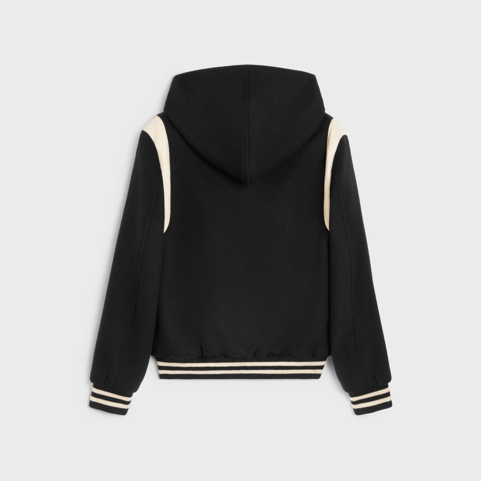 Fashion hooded teddy jacket in cashmere wool Coats & Blousons