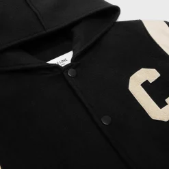 Fashion hooded teddy jacket in cashmere wool Coats & Blousons
