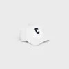 Fashion initial baseball cap in cotton Hats And Soft Accessories