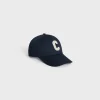 Hot initial baseball cap in cotton Hats And Soft Accessories