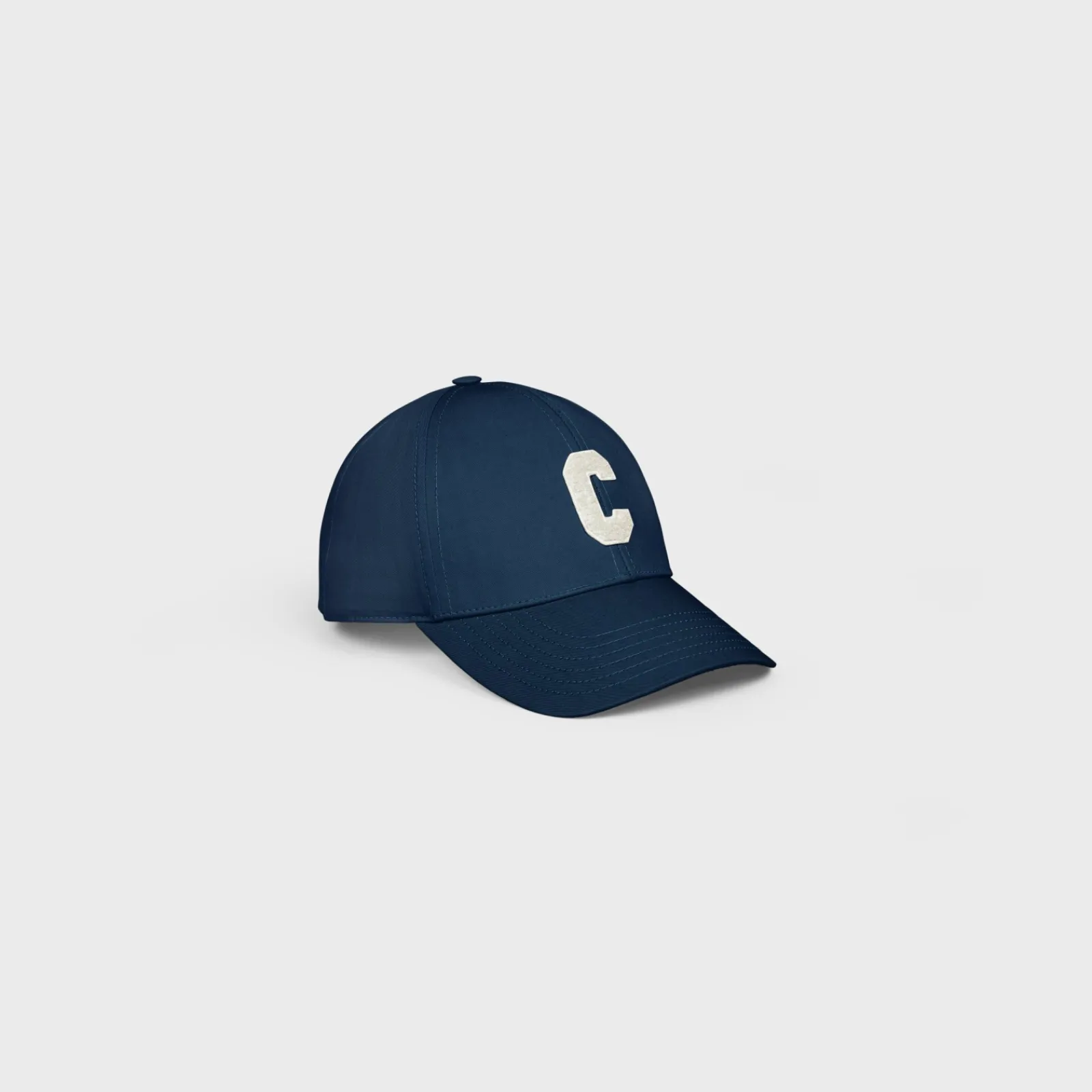 Hot INITIAL BASEBALL CAP IN COTTON Women Bucket Hats And Caps