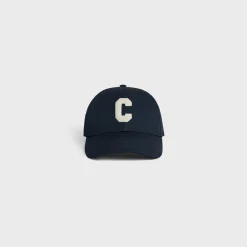 Hot initial baseball cap in cotton Hats And Soft Accessories