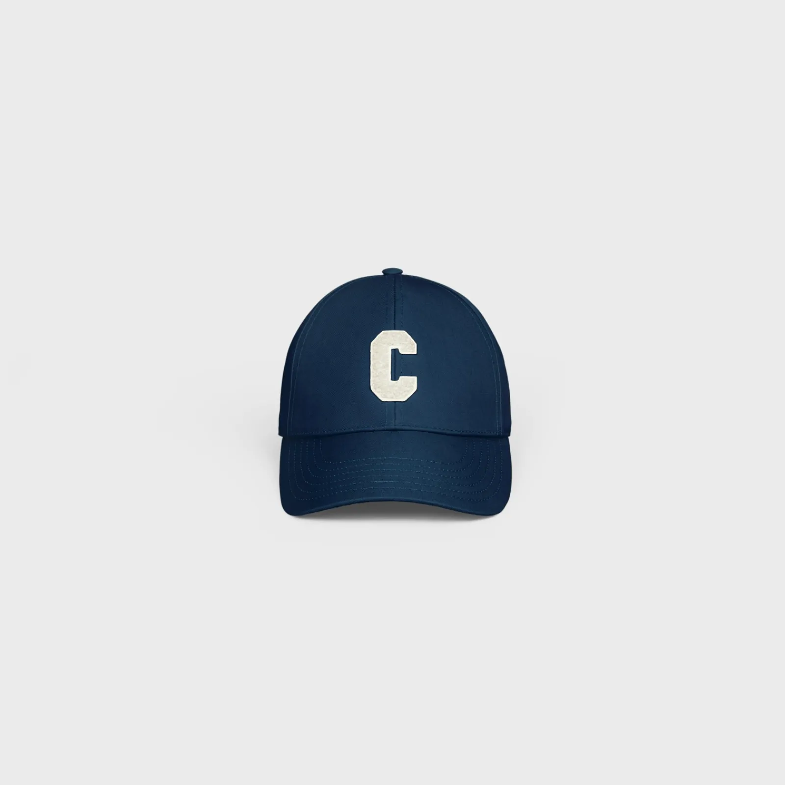 Hot INITIAL BASEBALL CAP IN COTTON Women Bucket Hats And Caps