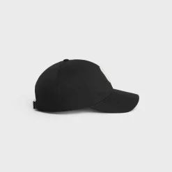 Hot Initial baseball cap in cotton Hats And Soft Accessories