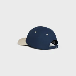 New initial baseball cap in cotton Hats And Soft Accessories
