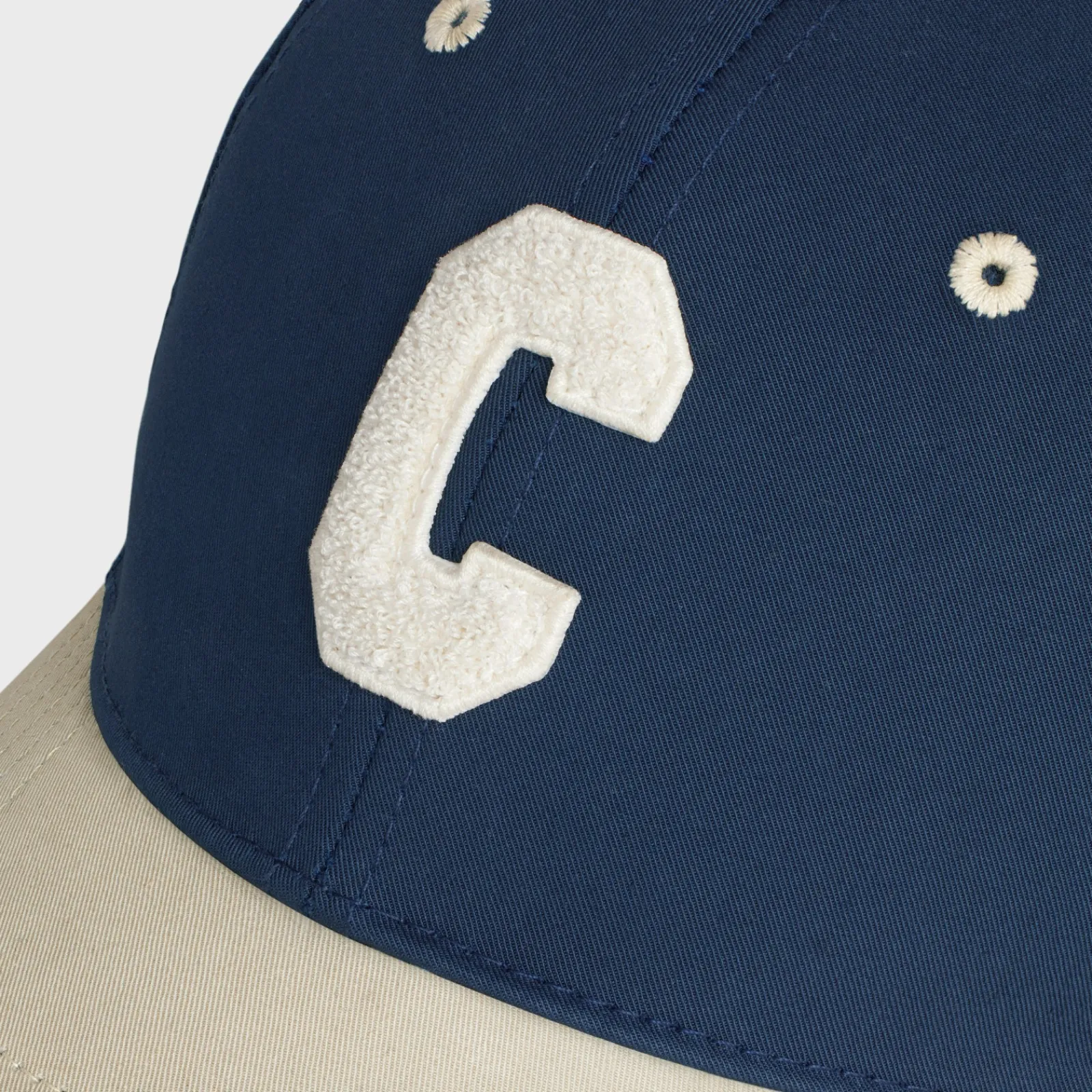 New initial baseball cap in cotton Hats And Soft Accessories