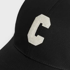 Hot Initial baseball cap in cotton Hats And Soft Accessories