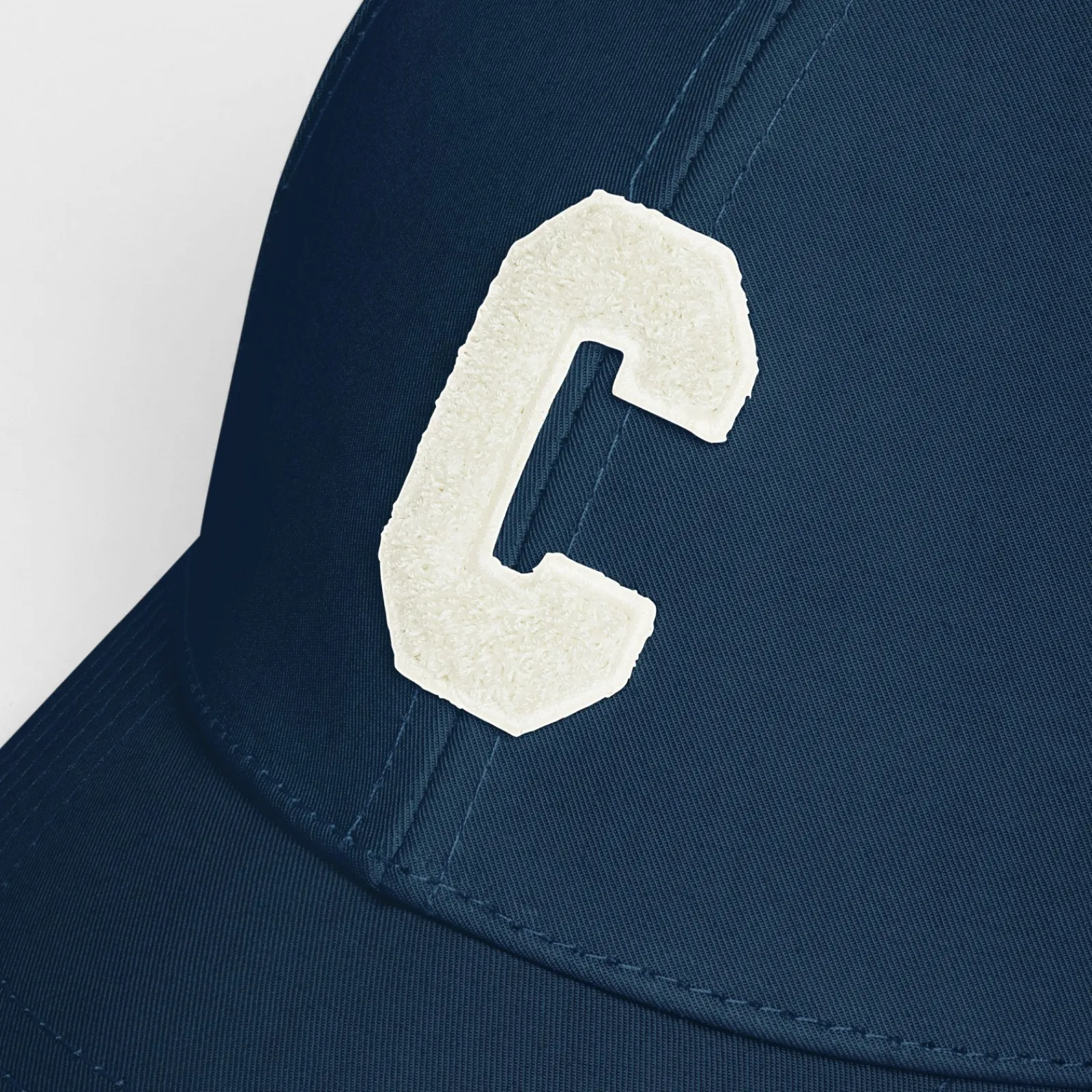 Hot INITIAL BASEBALL CAP IN COTTON Women Bucket Hats And Caps