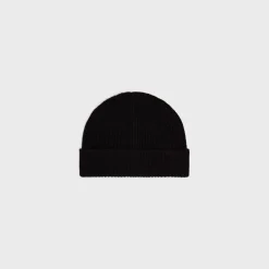 Sale initial beanie in ribbed wool Hats And Soft Accessories