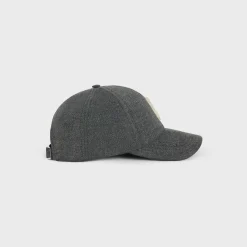 Best Initial cap in vintage black denim Hats And Soft Accessories