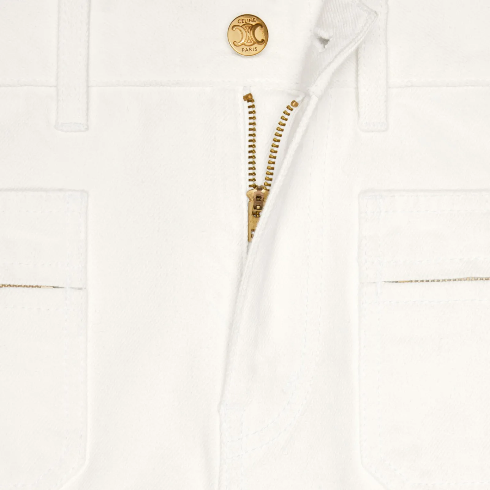 Sale Jane jeans in optic white wash denim Women Pants And Shorts | Denim
