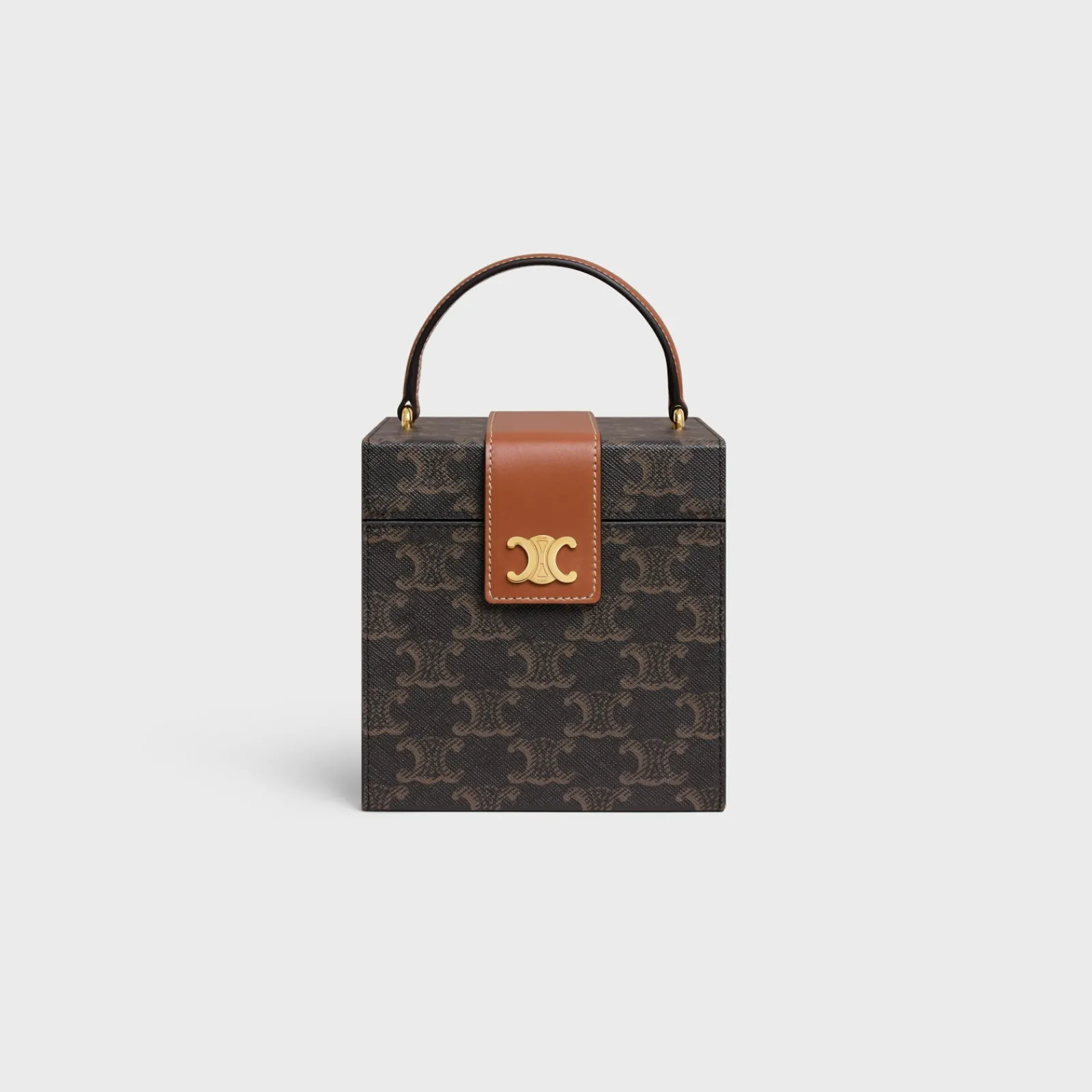 Outlet JEWELRY BOX IN TRIOMPHE CANVAS AND CALFSKIN Travel