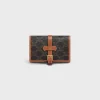 Online JEWELRY POUCH IN TRIOMPHE CANVAS AND CALFSKIN Travel Sprays