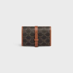 Online JEWELRY POUCH IN TRIOMPHE CANVAS AND CALFSKIN Travel Sprays