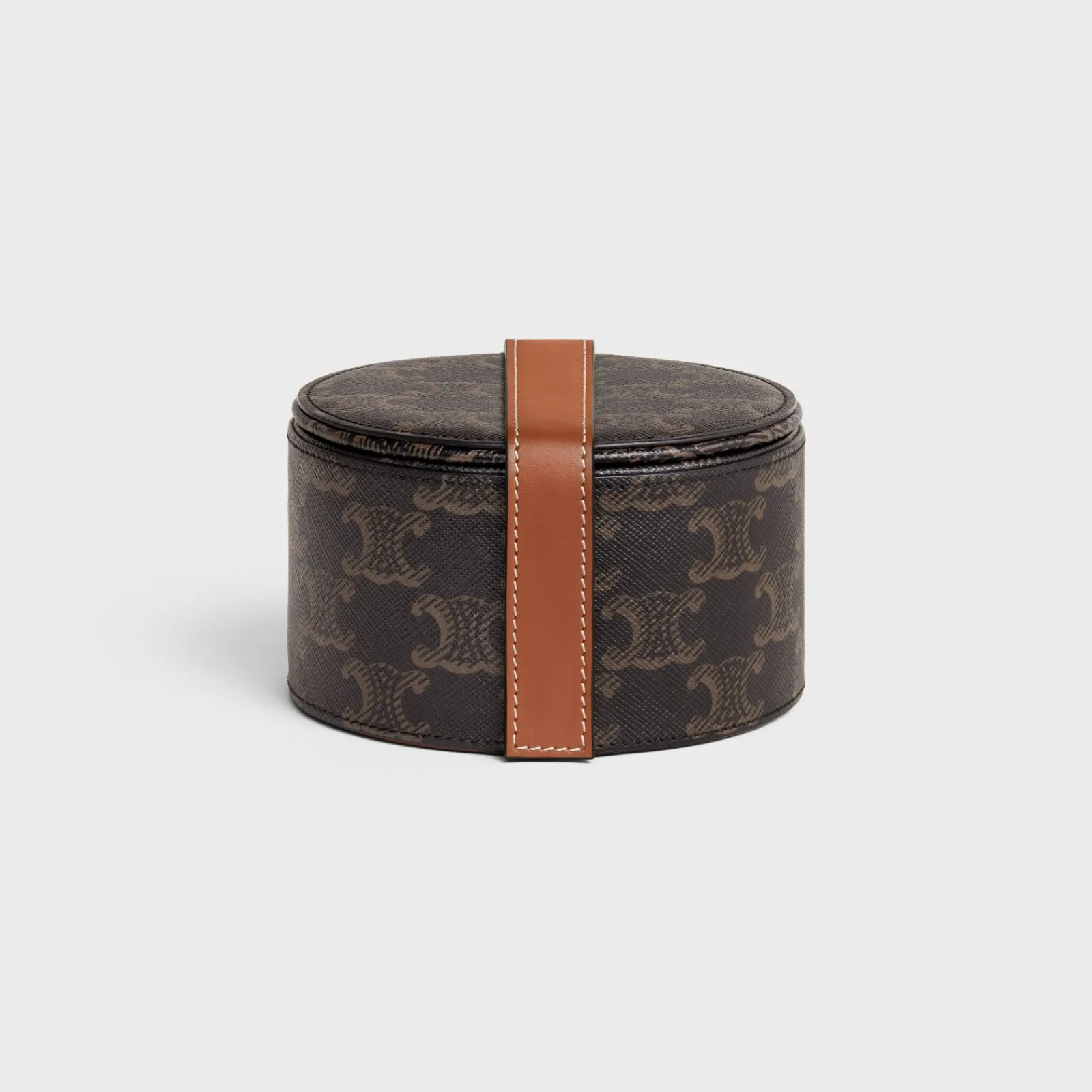 Hot JEWELS Case in Triomphe Canvas and Calfskin Travel