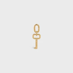 Online KEY CHARM in Brass Women Categories·Straps And Accessories