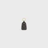 Clearance Key holder in Triomphe canvas and calfskin Women Triomphe Canvas | Categories·Pouches And Tech Accessories