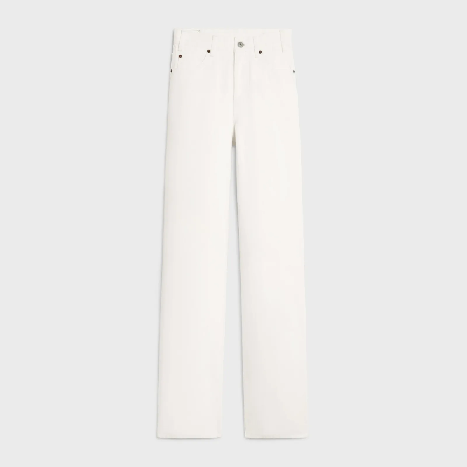 New kitty jeans in optic white wash denim Women Pants And Shorts | Denim